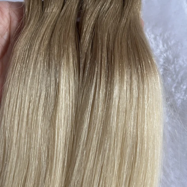 Best Long lasting Seamless Invisible Tape Hair Extensions Virgin Remy Tape In Hair Extensions Russian Remy Human Double Drawn - Image 5