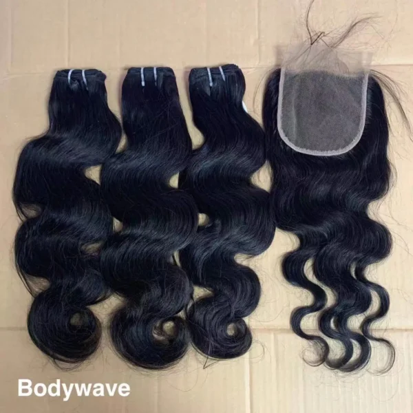 wholesale straight raw indian hair 100% virgin human hair bundles body wave raw burmese curly hair - Image 4