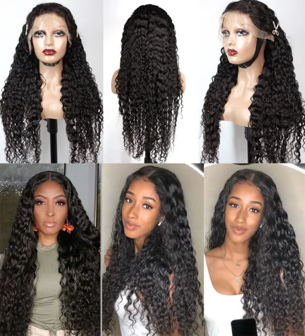 10A and 12A 100%Human Hair Lace Frontal Wig Store 250 Density 40 inch Wig Human Hair Lace Front Hd - Image 5