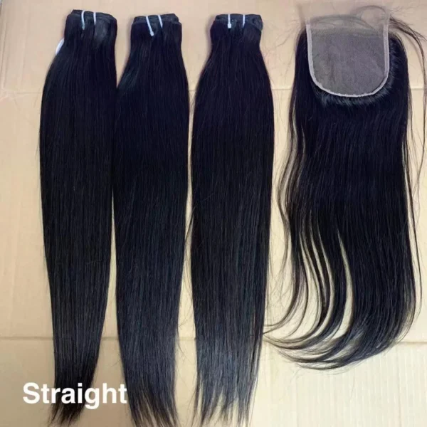 wholesale straight raw indian hair 100% virgin human hair bundles body wave raw burmese curly hair - Image 2