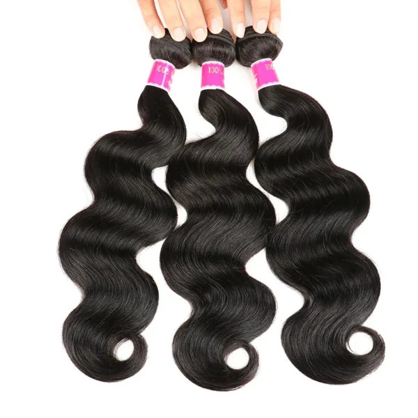 Wholesale 8A 100% Woman Human Hair Virgin Straight Hair Bundles Extension Cuticle Aligned Raw Brazilian Natural Hair Color - Image 2