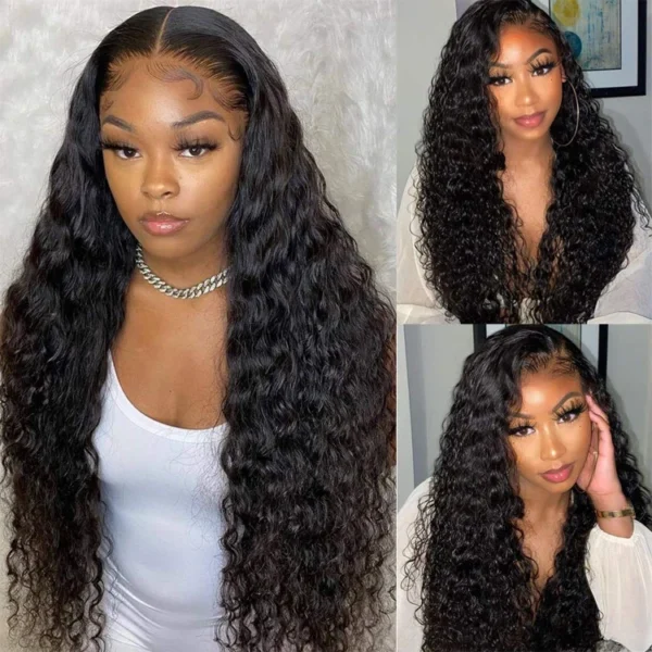 10A and 12A 100%Human Hair Lace Frontal Wig Store 250 Density 40 inch Wig Human Hair Lace Front Hd - Image 2