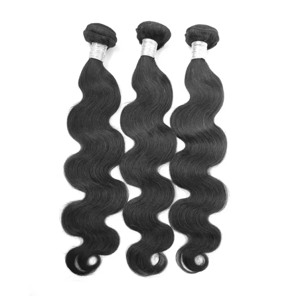 Factory Price Body Wave 100% Remy Human Hair Weave Bundles - Image 5