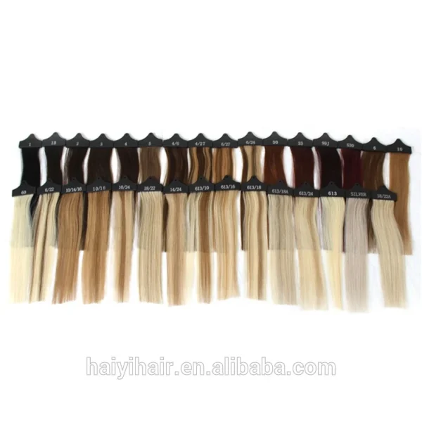 2023 Color ring Ready to ship Human Hair Color Wheel Balayage Hair Extensions Luxury Colour Ring - Image 6