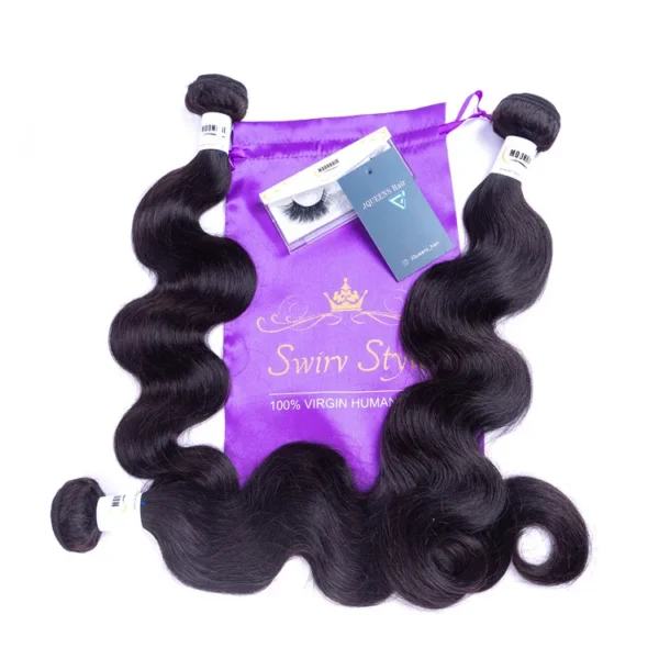 Wholesale Brazilian Indian Cuticle Aligned Raw Human Hair 100% Human Hair Weave Bundle - Image 5