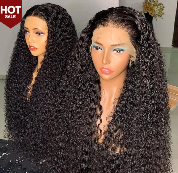 10A and 12A 100%Human Hair Lace Frontal Wig Store 250 Density 40 inch Wig Human Hair Lace Front Hd - Image 3