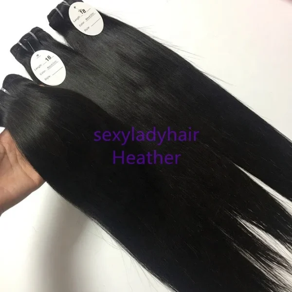 Wholesale Best Grade Cuticle Aligned Vendors Raw Virgin Brazilian hair bundles 100% Human Hair, Indian human hair extension